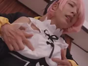 喜歡性愛的元氣腐女阿部乃美紅角色扮演和激情
