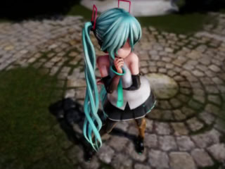 3D色情漫畫 MMD SEX Hatsune Miku Killer Lady